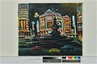 藏品(倫敦夜景（全國油畫展）)的圖片