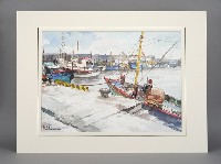 藏品(鄭香龍－新竹漁港)的圖片