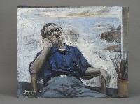 藏品(陳家鵬－自畫像)的圖片