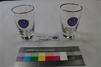 藏品(玻璃杯一對)的圖片