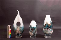藏品(雲山水(三件))的圖片