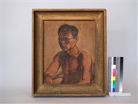 藏品(陳鏡波-自畫像)的圖片