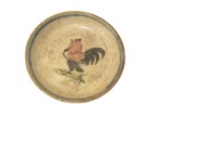 藏品(繪雞小盤)的圖片