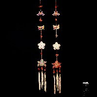 藏品(吉祥刺繡帳前飄帶吊飾)的圖片