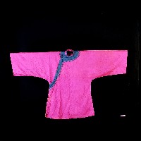 藏品(桃色女服大襟衫)的圖片