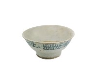 藏品(青花印花紋瓷碗)的圖片