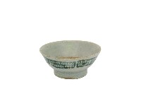 藏品(青花印花紋瓷碗)的圖片
