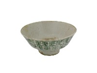 藏品(青花印花網狀紋碗)的圖片