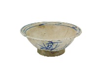藏品(青花寫意花卉紋大碗)的圖片