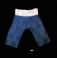 藏品(黑色提花合襠絲褲)的圖片