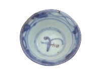 藏品(青花寫意纏枝花卉紋茶杯)的圖片