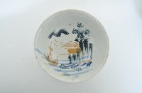 藏品(釉上彩山水紋缽)的圖片