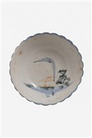 藏品(釉上彩山水樓臺紋缽)的圖片