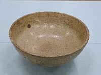 藏品(土黃釉青花深腹碗)的圖片