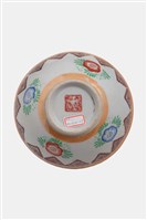 藏品(釉上五彩印花錦地折枝花卉紋碗)的圖片