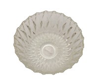 藏品(透明菊花口花瓣飾玻璃碗)的圖片