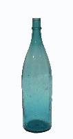 藏品(淡青綠色直頸透明玻璃瓶)的圖片