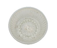 藏品(乳白色蓮瓣紋玻璃洗)的圖片