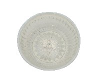 藏品(乳白色蓮瓣紋玻璃洗)的圖片