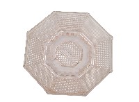 藏品(八角形網紋玻璃盆)的圖片