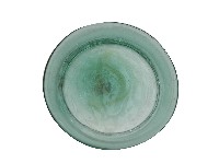 藏品(綠白色玻璃盤)的圖片