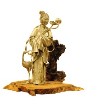 藏品(八仙朝仙翁(何仙姑)9-4)的圖片