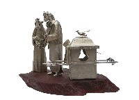 藏品(十二生肖人物故事組之鼠錫雕12-1)的圖片