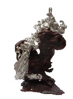 藏品(十二生肖人物故事組之兔錫雕12-4)的圖片