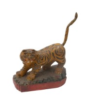 藏品(木雕虎爺像)的圖片