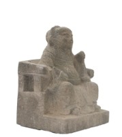 藏品(石雕土地婆像)的圖片
