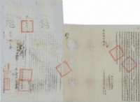 藏品(同治八年劉塗等二人仝立杜賣盡根田契字（含契尾）)的圖片