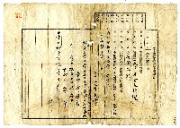 藏品(明治四十年廖友嘗向臺北地方法院臺中出張所提出的業主權保存登記申請書)的圖片