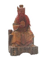 藏品(木雕太陽星君像)的圖片