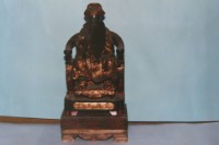 藏品(木雕金府王爺像)的圖片