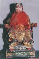 藏品(木雕侯府千歲像)的圖片