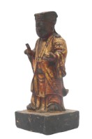 藏品(木雕法主公神像)的圖片