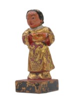 藏品(木雕臨水夫人配侍像)的圖片