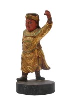 藏品(木雕普化天尊武判像)的圖片