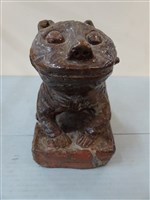 藏品(陶塑虎爺像)的圖片