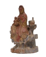 藏品(木雕送子觀音像)的圖片