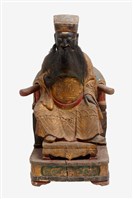 藏品(木雕十殿閻羅天子神像)的圖片