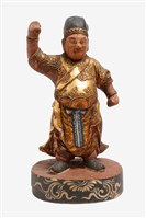 藏品(木雕閻羅天子武判像)的圖片