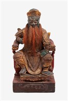 藏品(木雕東營元帥像)的圖片