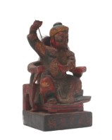 藏品(木雕十家將鵬大神像)的圖片