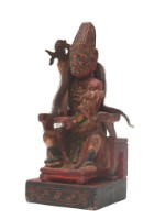 藏品(木雕十家將謝將軍像)的圖片