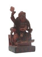 藏品(木雕十家將金大神像)的圖片