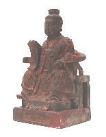 藏品(木雕鬼谷子像)的圖片