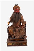 藏品(木雕關公像)的圖片