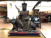 藏品(木雕冥王像)的圖片