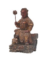 藏品(木雕龍王天子像)的圖片